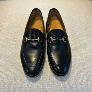 Gucci Jordaan Loafers, Black Size 38
